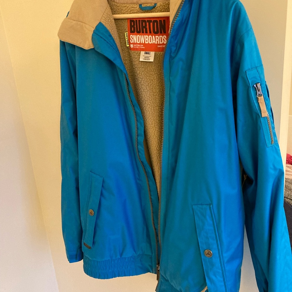 Burton Men's Bright Blue Snowboard Jacket